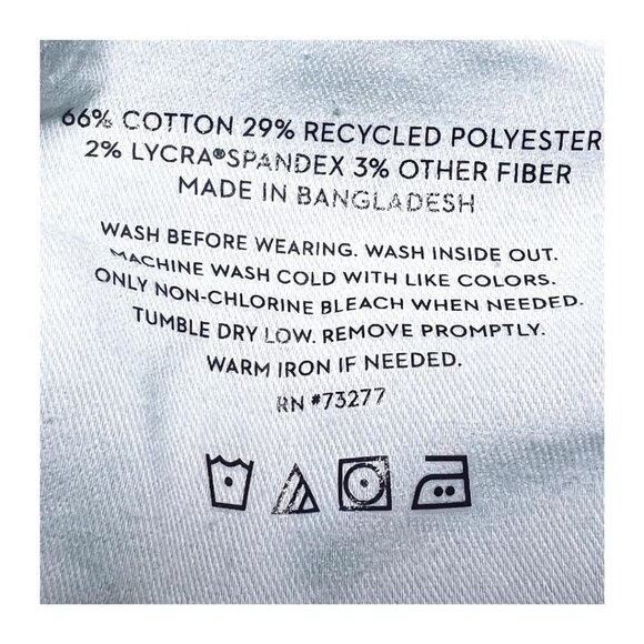 LC Lauren Conrad Womens Mid Rise Light Wash Slim Fit Boyfriend Jeans Sz 12 New - Picture 5 of 9